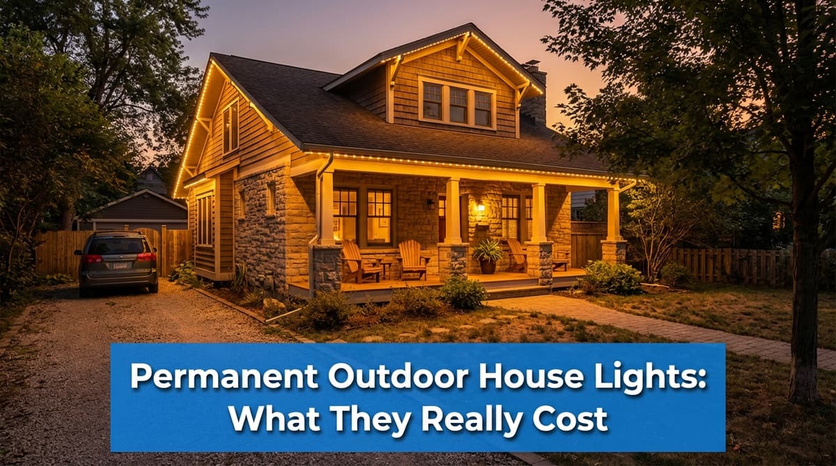 Permanent Outdoor House Lights: What They Really Cost image